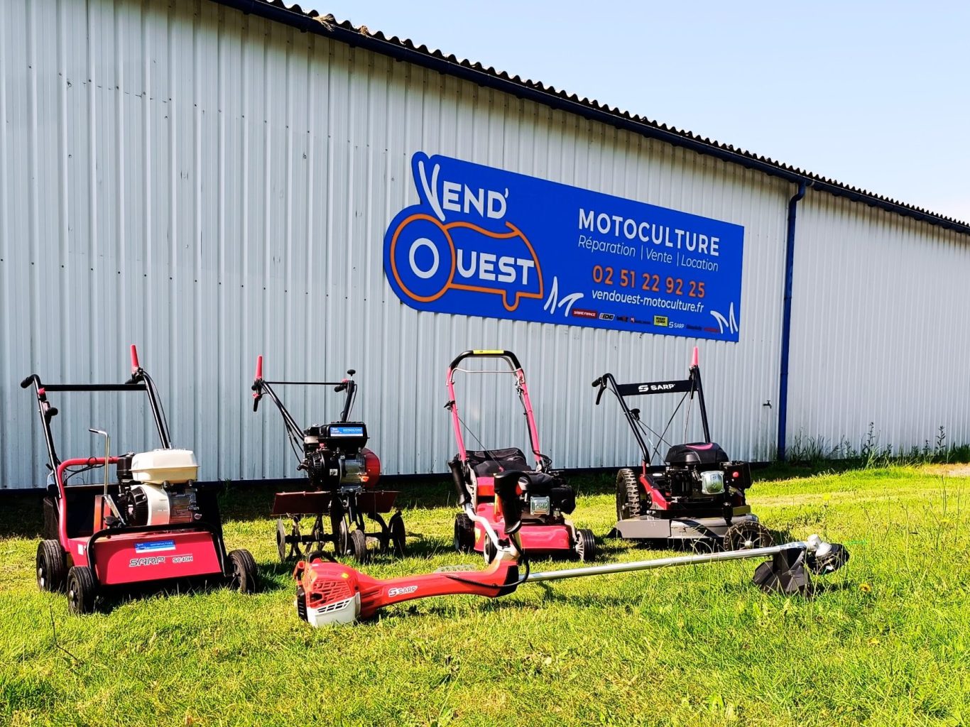 Matériel en location chez Vend'Ouest Motoculture à Landevieille en Vendée