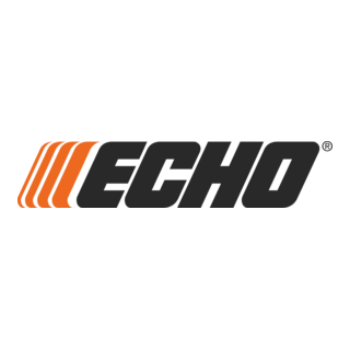 Logo de la marque ECHO, axé sur le jardinage et l'entretien extérieur.